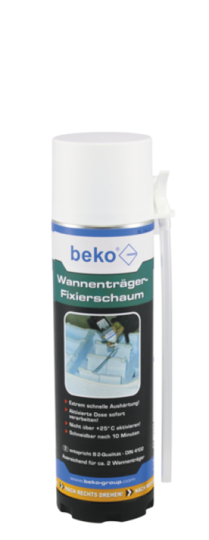 2K-Montageschaum - beko Wannenträger-Fixierschaum, 400ml