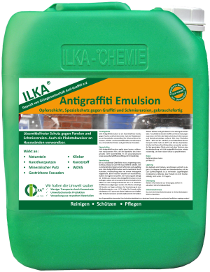 ILKA - Antigraffiti-Emulsion Spezialschutz - 10ltr 10 ltr