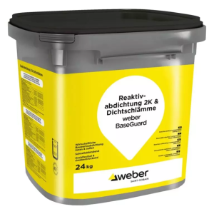 Reaktivabdichtung 2K- und Dichtschlämme - weber BaseGuard - 24kg 24 kg