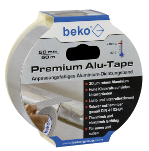 Dichtungsband - beko Premium Alu-Tape 50mm x 50m -