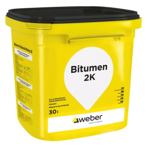 Bitumendickbeschichtung 2K - weber Bitumen 2K - 30ltr 30 ltr