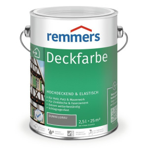 Remmers Deckfarbe - dunkelgrau, 2,5 ltr dunkelgrau 2,5 ltr