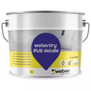 1K-PUR-Detailabdichtung - weber.dry PUR details - 6kg 6 kg
