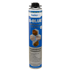 Konstruktionsklebeschaum beko E-GLUE - 1K PU-Schaum - 810ml -