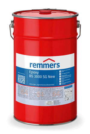 Remmers Epoxy BS 3000 SG New - farbige Versiegelung RAL7032 Kieselgrau 5 kg