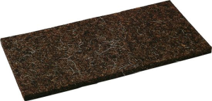 Ersatz-Haarfilzbelag 10mm, für Reibebrett 140x280mm