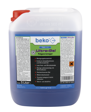 Felgenreiniger - beko TecLine Ultra-Gel - 5ltr 5000 ml