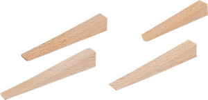 Fliesenkeile, Holz - 54x7x0-8,5mm, 250St./Beutel