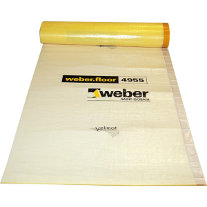 Trittschall- und Trennlagenbahn - weber.floor 4955 - 30qm
