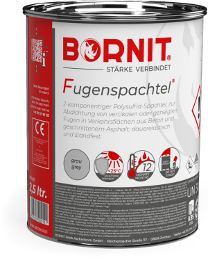 BORNIT Fugenspachtel grau 2,5ltr