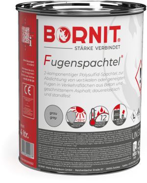 BORNIT Fugenspachtel grau 4ltr
