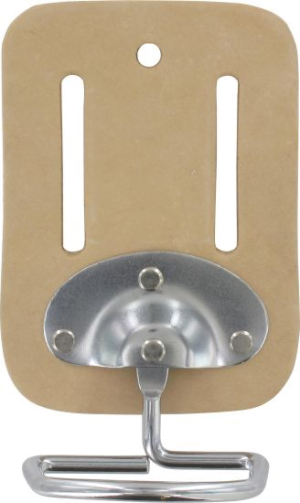 Hammerhalter - Leder, mit schwenkbarem Metallbügel, Premium Line