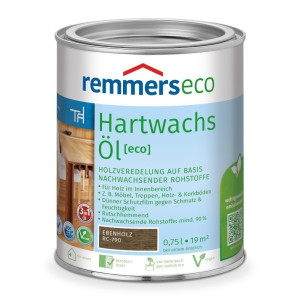 Remmers Hartwachs-Öl [eco] - ebenholz (RC-790) - 750ml ebenholz (RC-790) 750 ml