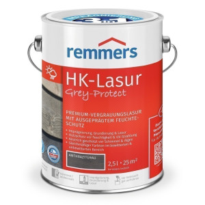 Remmers HK-Lasur grey-protect - anthrazitgrau, 2,5 ltr anthrazitgrau 2,5 ltr