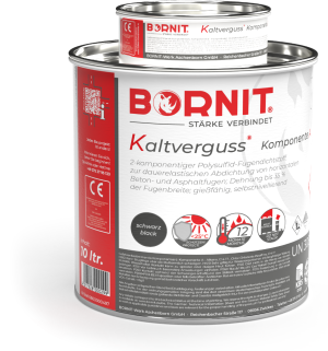 BORNIT Kaltverguss schwarz 10ltr