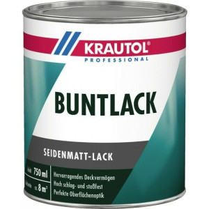 KRAUTOL BUNTLACK | seidenmatt - RAL8017 Schokoladenbraun - 750ml RAL8017 Schokoladenbraun