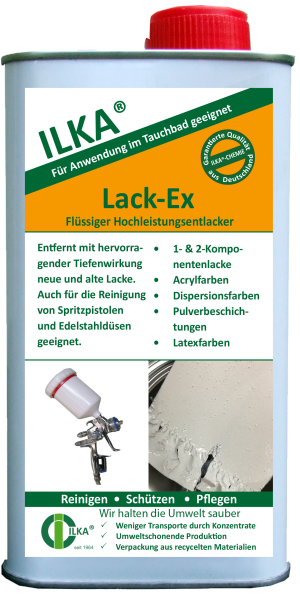 ILKA - Lack Ex Hochleistungsentlacker - 10ltr 10 ltr