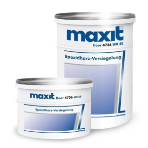 Epoxidharz-Versiegelung - maxit floor 4736 Siegel WR SE, 10kg, RAL3009 Oxidrot RAL3009 Oxidrot 10 kg