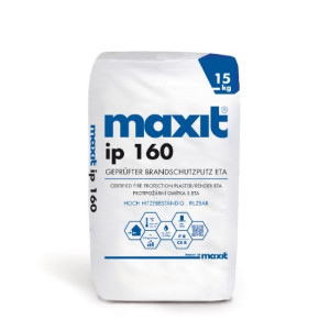 Geprüfter Brandschutzputz - maxit ip 160 - 15kg -