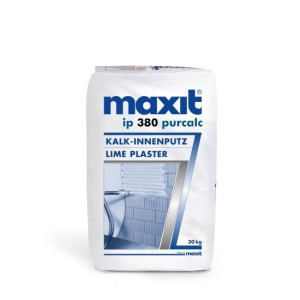 Kalk-Grundputz für Innen - maxit ip 380 purcalc - 30kg
