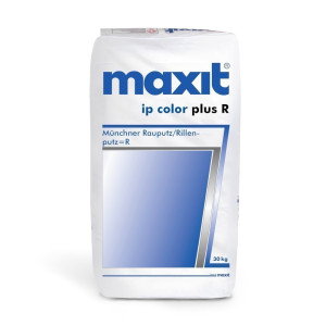 Münchner Rauputz - maxit ip color plus R, weiß - 30kg - 4,0mm