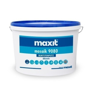 Buntsteinputz - maxit mosaik 9080 - 23kg - Farbe: mx 42