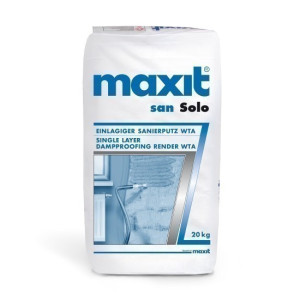 Sanierputz WTA - maxit san Solo, 20kg - Grundputz