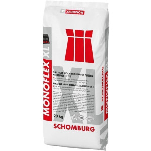 Schomburg MONOFLEX-XL - Flexibler, hoch ergiebiger Fliesenklebemörtel S1 - 20kg 20 kg