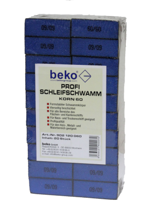 Profi Schleifschwamm beko, 20er-Set - Korn 180