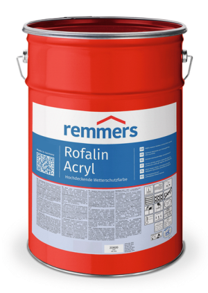 Remmers Rofalin Acryl, weiß - Schutzfarbe 5 ltr