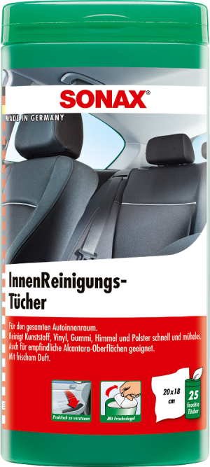 SONAX InnenReinigungsTücher - 150Stk. (6x25)