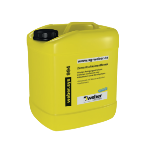 Zementschleierentferner - weber.sys 994, 10ltr - Reiniger 40 mm x 8 mm, 48 m/Karton
