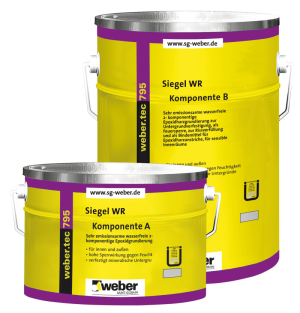 EP-Versiegelung SE - weber.tec 795, 10kg - kieselgrau