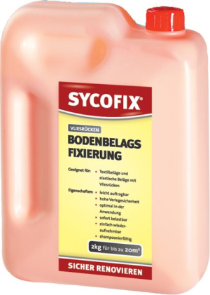 SYCOFIX ® Vliesrücken Bodenbelagsfixierung 2kg