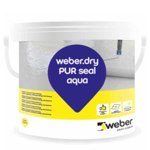 1K-PUR-Abdichtung LF - weber.dry PUR seal aqua - 3,75kg 3,75 kg