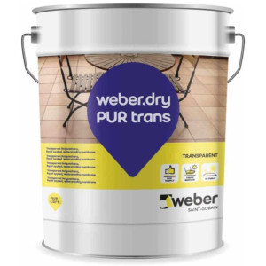 1K-PUR-Versiegelung - weber.dry PUR trans - 5kg - transparent -