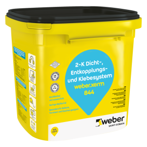Hochflexible Reaktivabdichtung und Kleber - weber.xerm 844 - 6kg 6 kg
