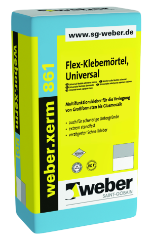 Flex-Klebemörtel Universal - weber.xerm 861, 25kg