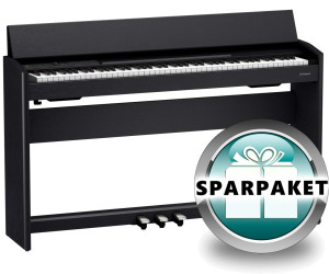 Roland F-701 CB Digitalpiano Schwarz Matt - Sparpaket
