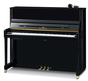 Kawai K-300 ATX-4 EP Hybrid-Klavier - Schwarz Hochglanz