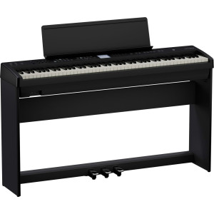 Roland FP-E50 BK Digitalpiano mit Arranger Schwarz - Homeset
