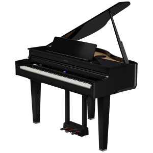 Roland GP-6 PE Digitalflügel Schwarz Hochglanz