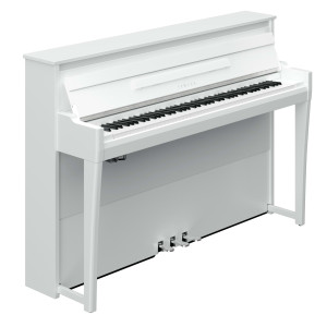Yamaha NU1XA PWH - Hybrid-Piano - Weiß Hochglanz