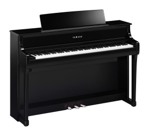 Yamaha Clavinova CLP-875 PE Digitalpiano Schwarz Hochglanz