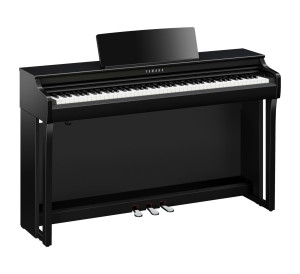 Yamaha Clavinova CLP-825 PE Digitalpiano Schwarz Poliert