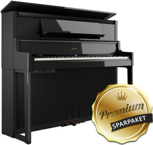 Roland LX-9 PE Digitalpiano Polished Ebony - Schwarz Hochglanz - Premi
