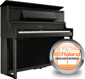 Roland LX-9 CH Digitalpiano Charcoal Black - Schwarz Matt - Exklusiv-B