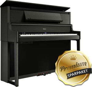 Roland LX-9 CH Digitalpiano Charcoal Black - Schwarz Matt - Premium-Sp