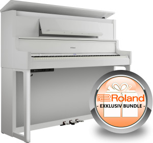 Roland LX-9 PW Digitalpiano Polished White - Weiß Hochglanz - Exklusiv