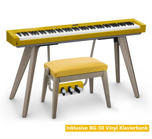 Casio Privia PX-S7000 HM Harmonious Mustard - inkl. Klavierbank